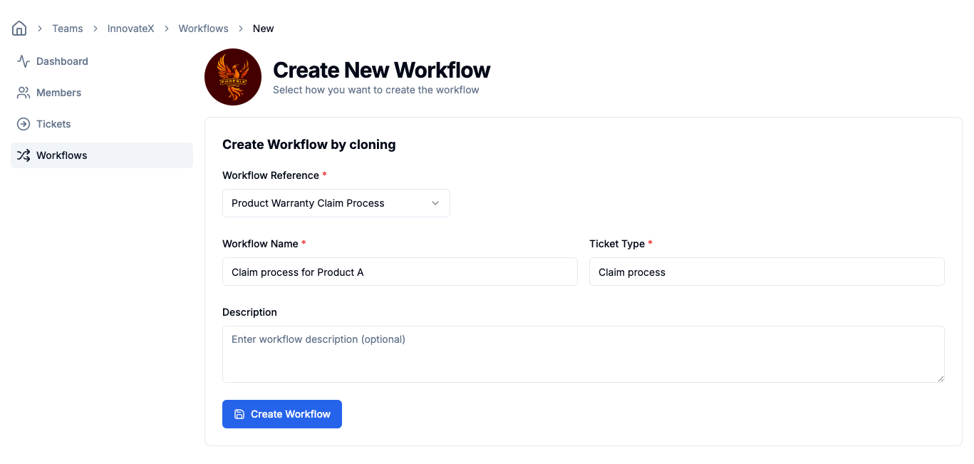 Clone workflow